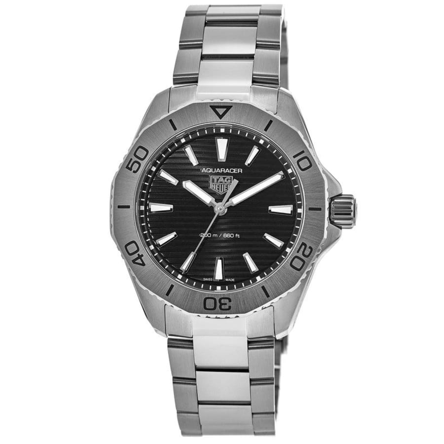 Мужские часы Tag Heuer Aquaracer Quartz с черным циферблатом и сталью WBP1110.BA0627
Мужские часы Tag Heuer Aquaracer Quartz с черным циферблатом и сталью WBP1110.BA0627