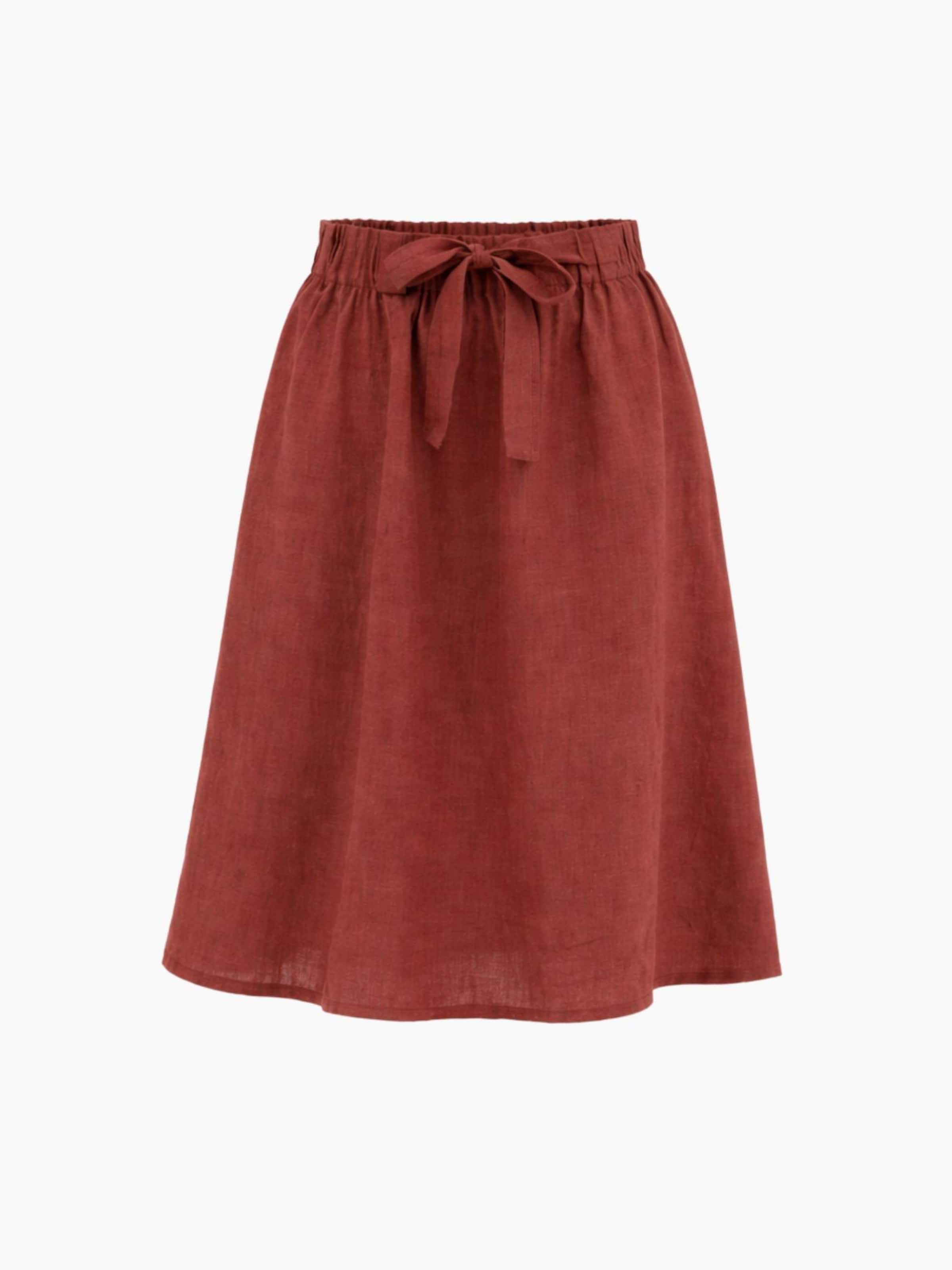 AmourLinen Юбка 'Bergen' в темно-красном цвете
AmourLinen Юбка 'Bergen' в темно-красном цвете