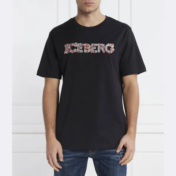 Футболка стандартного кроя Iceberg, черный
Футболка стандартного кроя Iceberg, черный