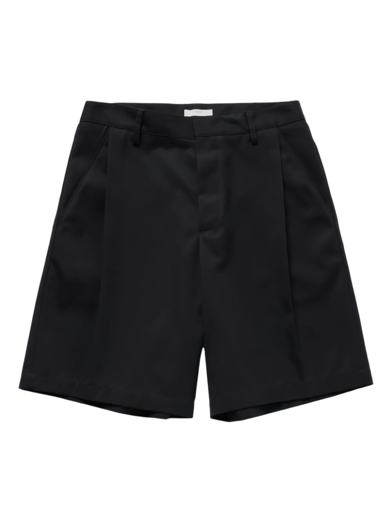 Шорты строгого кроя со складками 1989 STUDIO, синий 
Шорты строгого кроя со складками 1989 STUDIO, синий