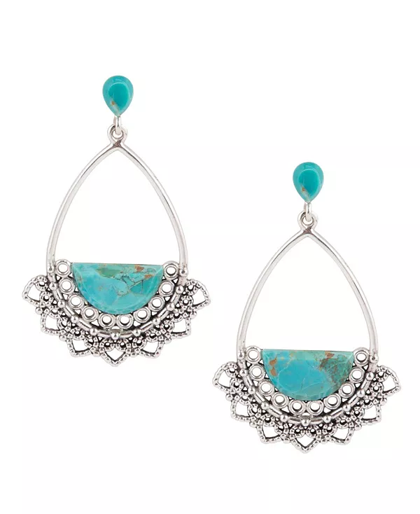 Серьги Bazaar Barse, turquoise
Серьги Bazaar Barse, turquoise