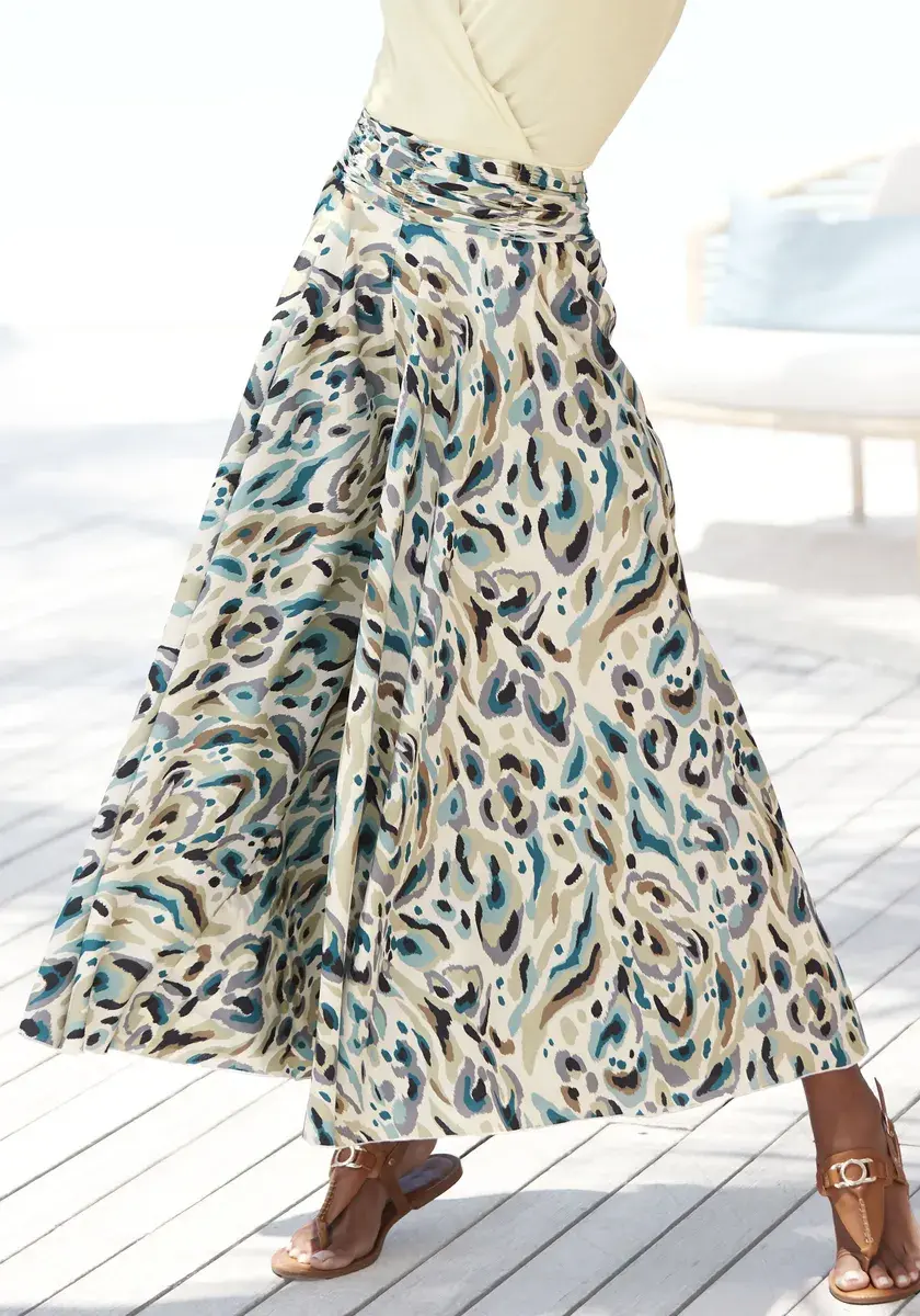 LASCANA брючная юбка с принтом по всей поверхности, брюки-кюлоты, очень широкие штанины, цвет Sand Bedruckt
LASCANA брючная юбка с принтом по всей поверхности, брюки-кюлоты, очень широкие штанины, цвет Sand Bedruckt