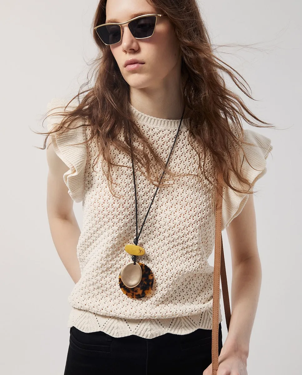 Топ с рюшами Sfera, пастельно-розовый
Топ с рюшами Sfera, пастельно-розовый