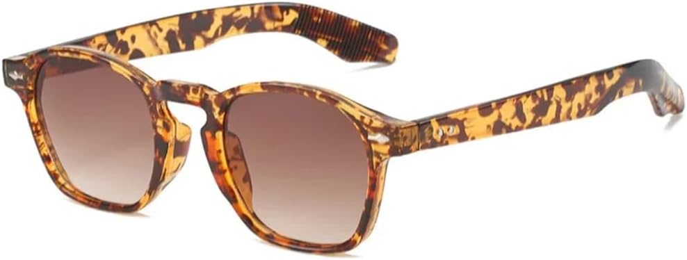 Модные маленькие солнцезащитные очки неправильной квадратной формы для женщин, ретро-очки с круглыми линзами и прозрачными линзами цвета океана, солнцезащитные очки UV400 для мужчин, с заклепками, класса люкс UATXTAU, Leopard
Модные маленькие солнцезащитные очки неправильной квадратной формы для женщин, ретро-очки с круглыми линзами и прозрачными линзами цвета океана, солнцезащитные очки UV400 для мужчин, с заклепками, класса люкс UATXTAU, Leopard