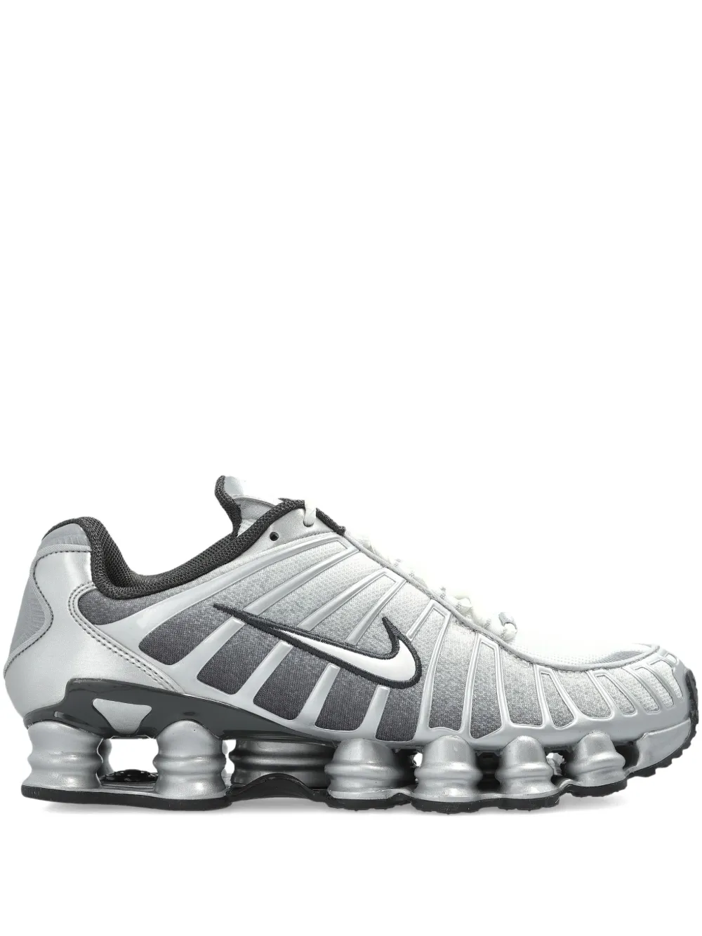 Кроссовки Shox TL Nike, серебристый
Кроссовки Shox TL Nike, серебристый