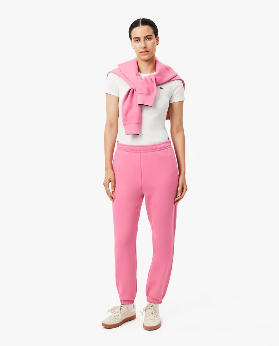 Женские спортивные брюки из хлопковой смеси Lacoste, розовый
Женские спортивные брюки из хлопковой смеси Lacoste, розовый