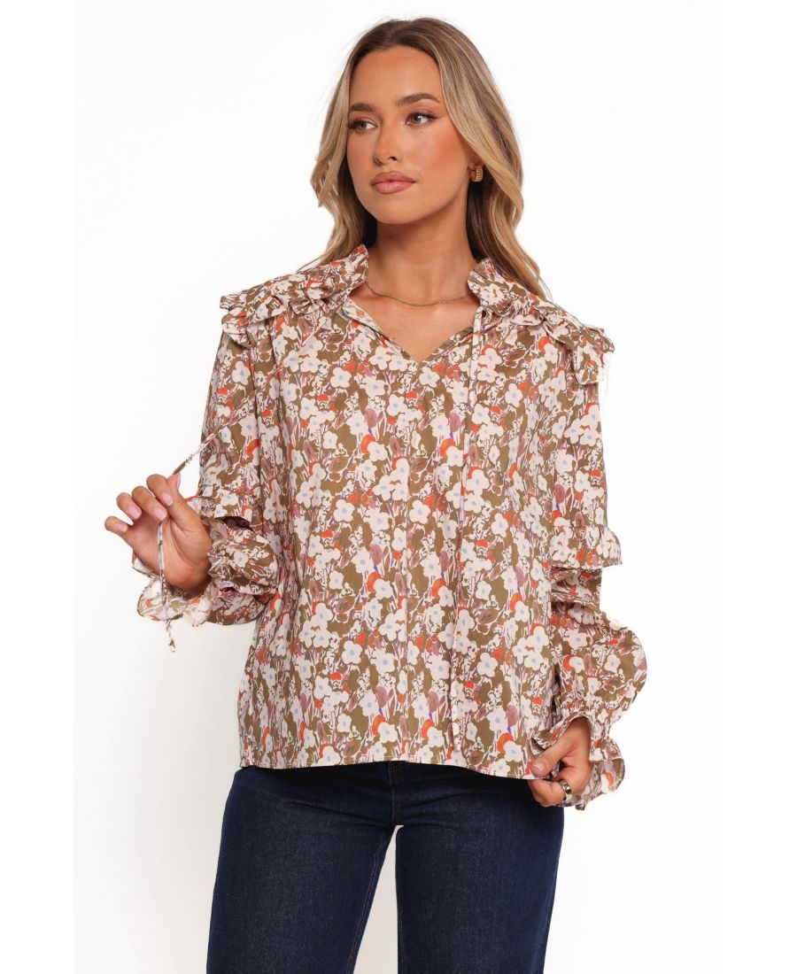 Женская блузка с длинными рукавами Selmah - кремовый, оливковый, оранжевый Petal and Pup, Cream olive orange
Женская блузка с длинными рукавами Selmah - кремовый, оливковый, оранжевый Petal and Pup, Cream olive orange