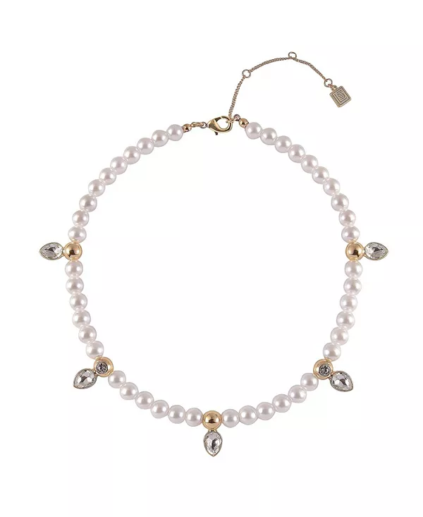 Жемчужное ожерелье с бусинами и кристаллами Laundry By Shelli Segal, gold
Жемчужное ожерелье с бусинами и кристаллами Laundry By Shelli Segal, gold