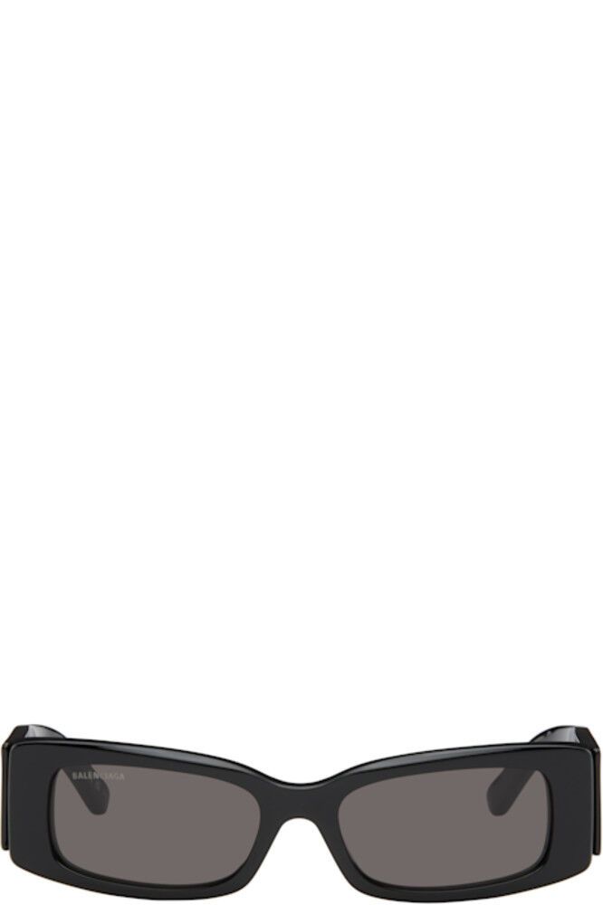 Черные прямоугольные солнцезащитные очки Balenciaga
Черные прямоугольные солнцезащитные очки Balenciaga