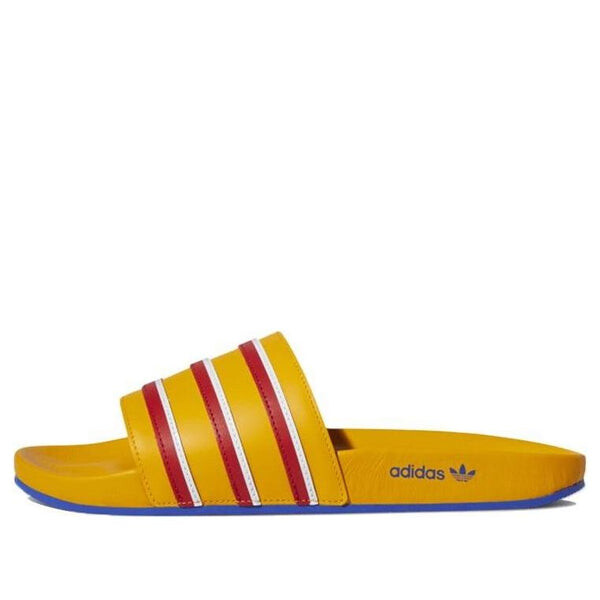 Тапочки eric emanuel x adilette slide 'mcdonald's all american games' Adidas, желтый 
Тапочки eric emanuel x adilette slide 'mcdonald's all american games' Adidas, желтый