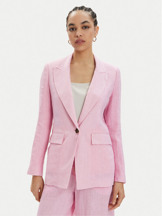 Пиджак стандартного кроя Marella, розовый 
Пиджак стандартного кроя Marella, розовый