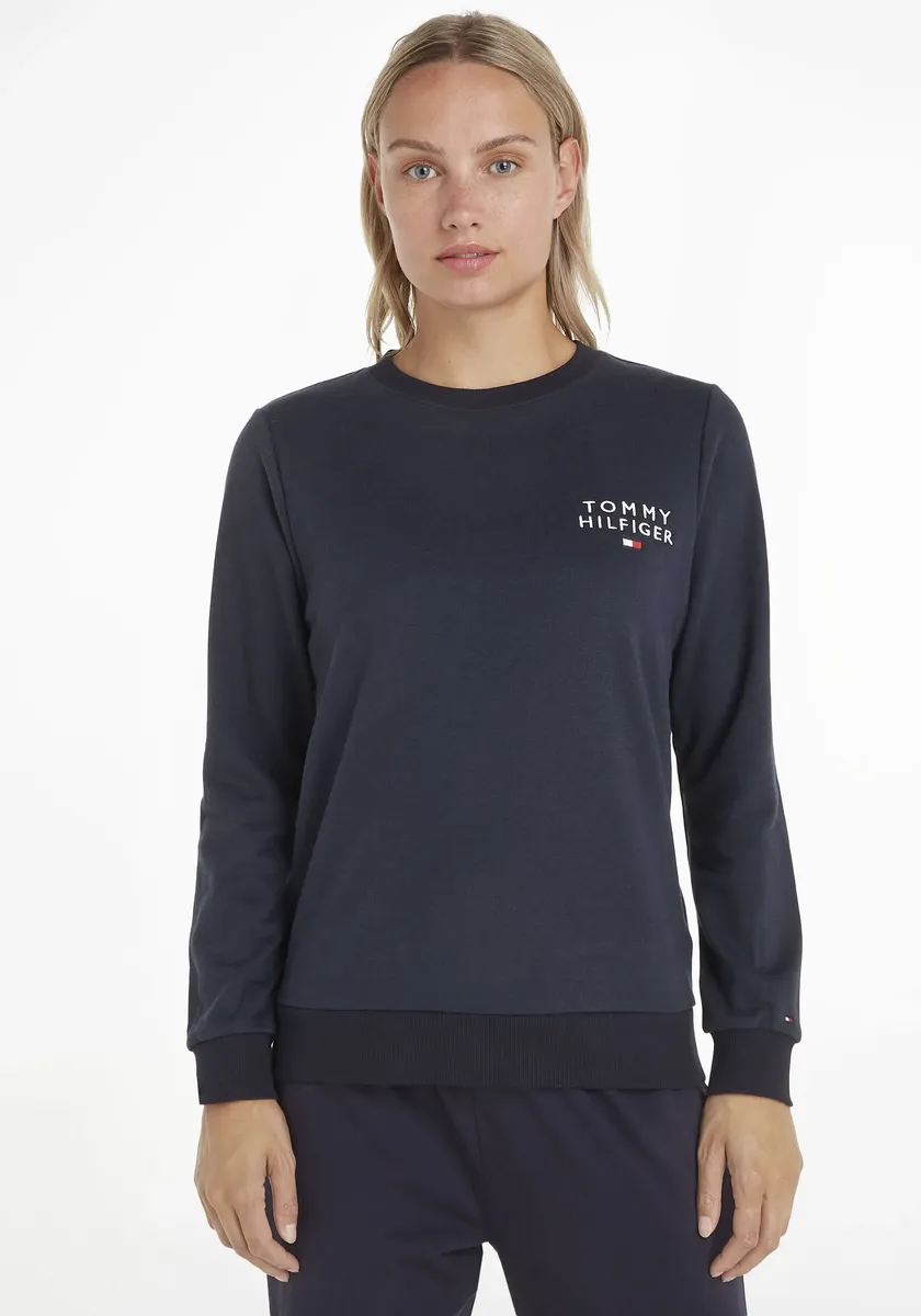 Свитер с круглым вырезом Tommy Hilfiger Underwear "TRACK TOP", с фирменной этикеткой, цвет Desert-Sky
Свитер с круглым вырезом Tommy Hilfiger Underwear "TRACK TOP", с фирменной этикеткой, цвет Desert-Sky