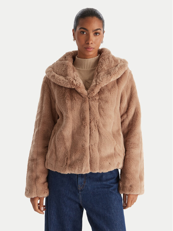 Меховое пальто regular fit W0BL0N WDCH0 Guess, бежевый
Меховое пальто regular fit W0BL0N WDCH0 Guess, бежевый