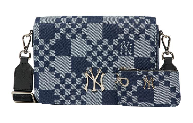 MLB Хлопковая сумка через плечо унисекс тёмно-морской синий серый
MLB Хлопковая сумка через плечо унисекс тёмно-морской синий серый