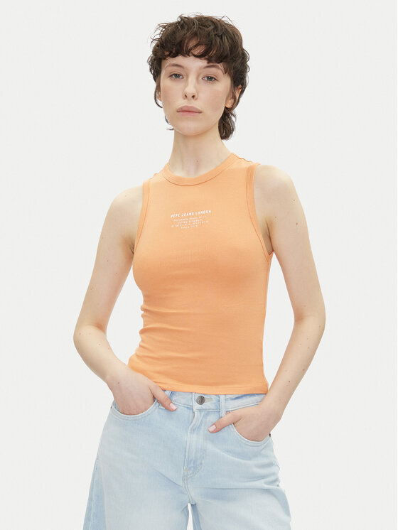 Топ slim fit Viv PL506032 Pepe Jeans, оранжевый
Топ slim fit Viv PL506032 Pepe Jeans, оранжевый