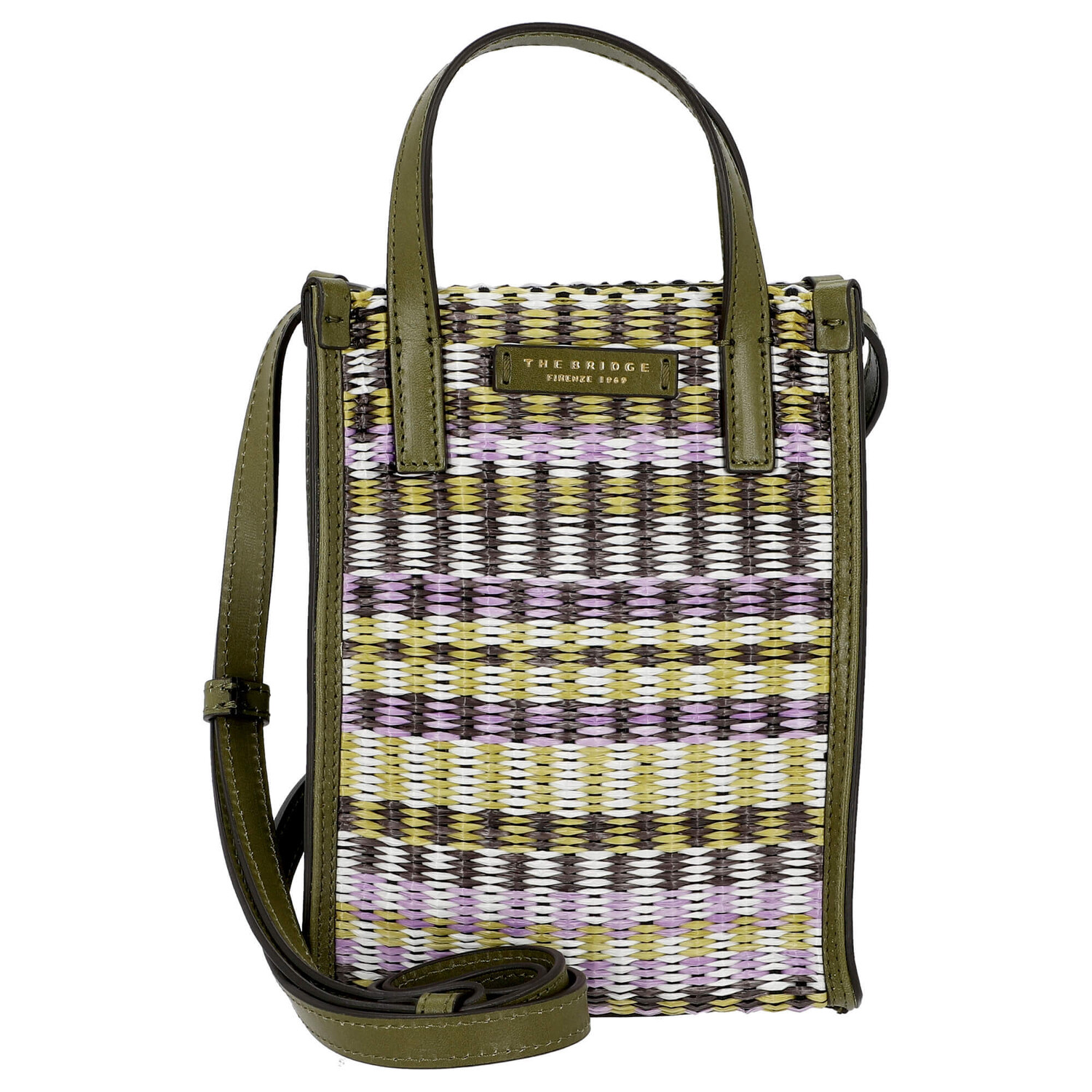 Сумка шоппер The Bridge Mirra Wow 21см, верде/фиолетовый/черный
Сумка шоппер The Bridge Mirra Wow 21см, верде/фиолетовый/черный