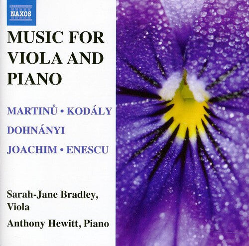 CD диск Martinu / Kodaly / Bradley / Hewitt: Music for Viola & Piano 
CD диск Martinu / Kodaly / Bradley / Hewitt: Music for Viola & Piano