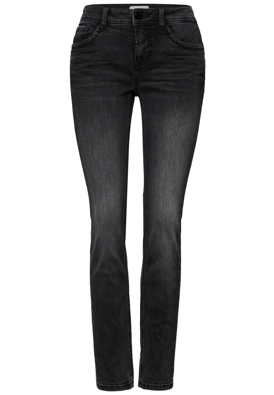 Узкие джинсы Street One Studio, Black Denim
Узкие джинсы Street One Studio, Black Denim