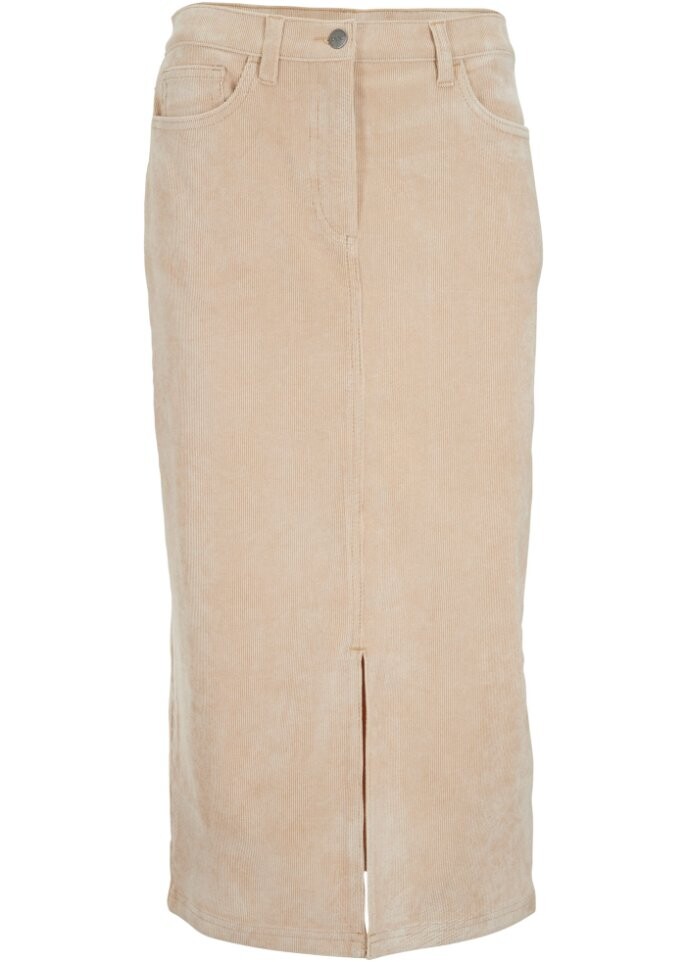 Юбка из эластичного вельвета длины миди Bpc Bonprix Collection, бежевый
Юбка из эластичного вельвета длины миди Bpc Bonprix Collection, бежевый