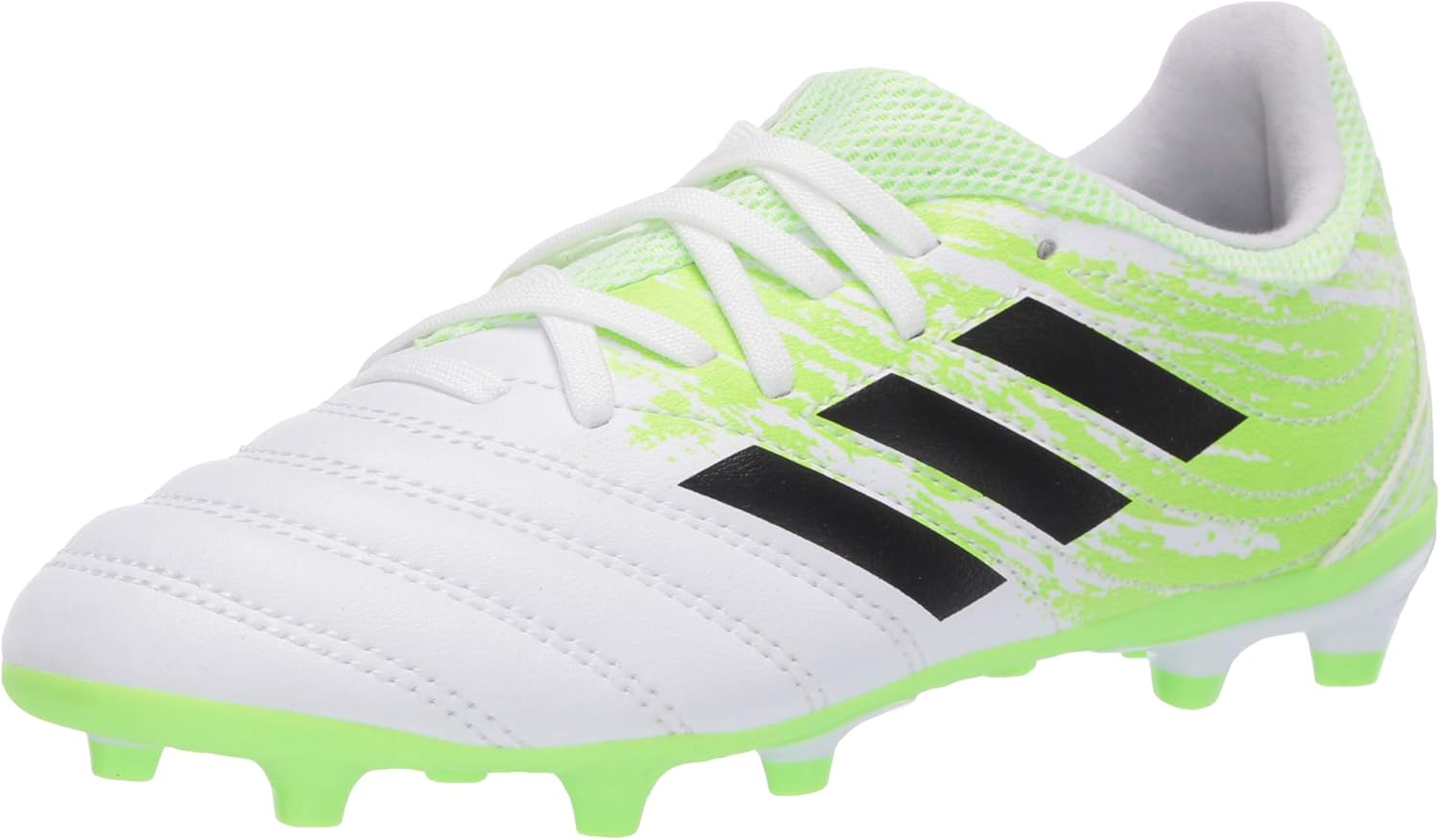 Футбольные бутсы adidas Copa 20.3 для твердого поля, мужские, белый/черный/зеленый
Футбольные бутсы adidas Copa 20.3 для твердого поля, мужские, белый/черный/зеленый