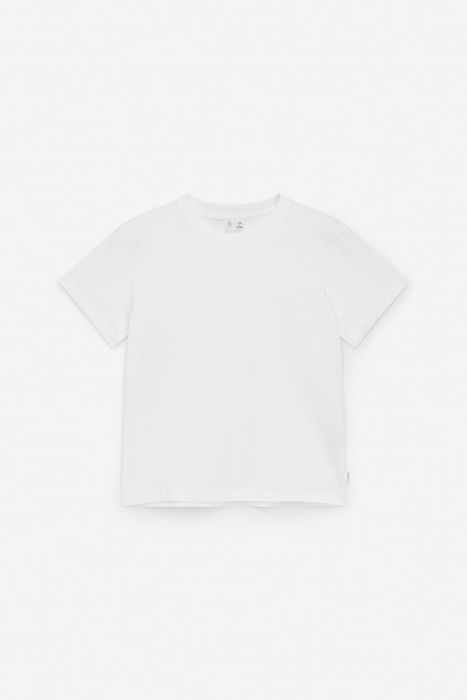 Футболка с круглым вырезом Arket, белый
Футболка с круглым вырезом Arket, белый