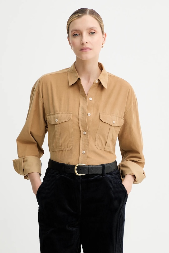 Вельветовая рубашка Marc O'Polo, бежевый
Вельветовая рубашка Marc O'Polo, бежевый