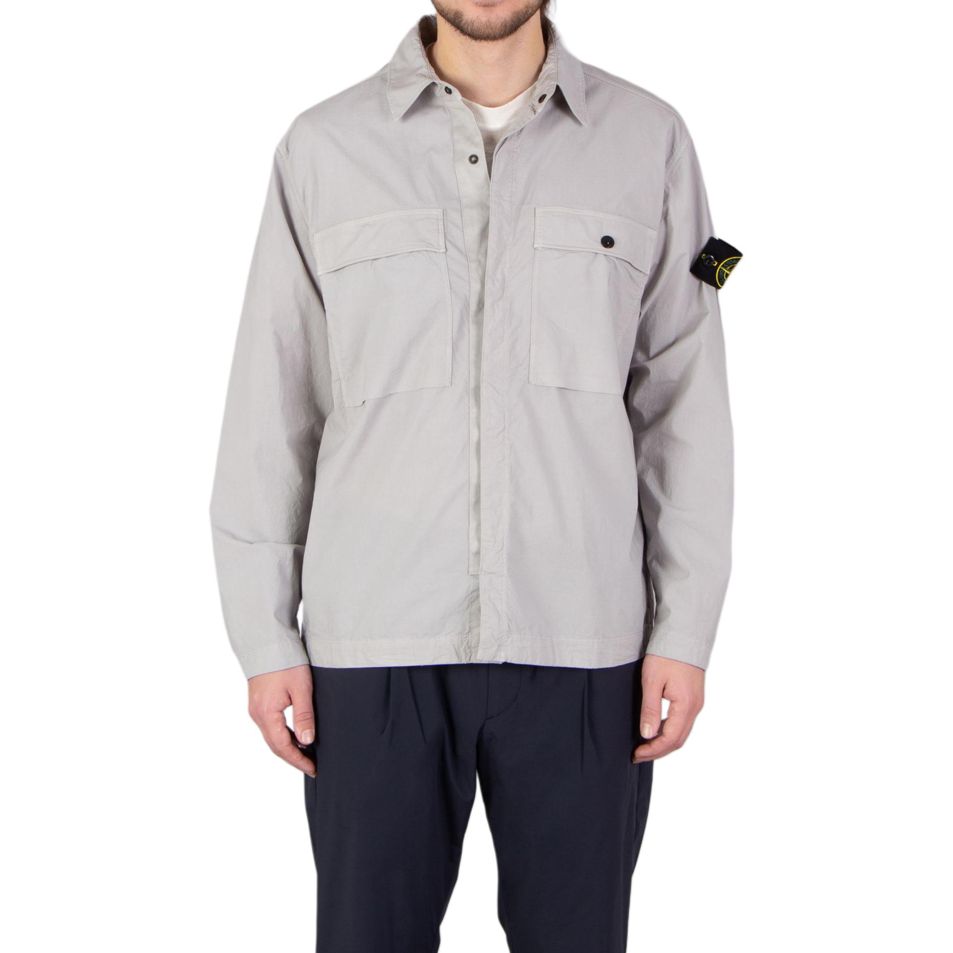 Рубашка Logo Patch Long Sleeved Overshirt STONE ISLAND, серый
Рубашка Logo Patch Long Sleeved Overshirt STONE ISLAND, серый
