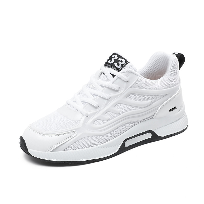 King Jinmai Дышащие низкие повседневные кроссовки мужские белые, цвет White
King Jinmai Дышащие низкие повседневные кроссовки мужские белые, цвет White