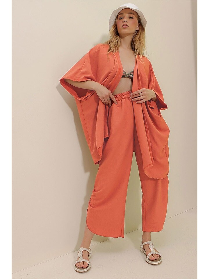 Тканевые брюки Trend Alacati 2tlg Outfit, оранжевый
Тканевые брюки Trend Alacati 2tlg Outfit, оранжевый