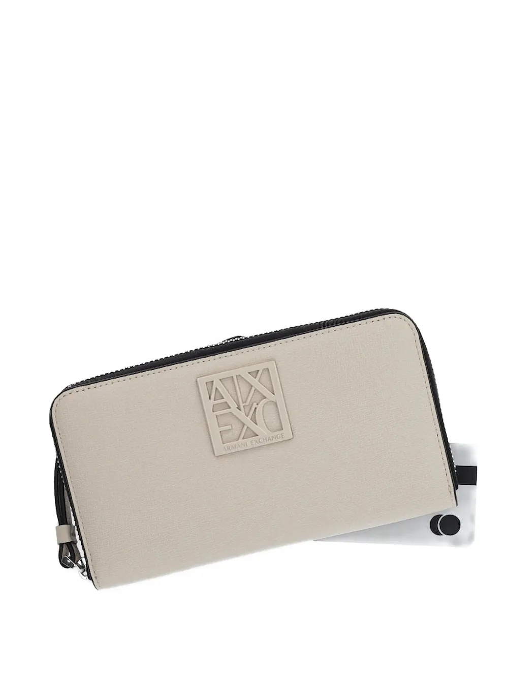 Кошелек на запястье с застежкой-молнией Armani Exchange, нейтральный
Кошелек на запястье с застежкой-молнией Armani Exchange, нейтральный