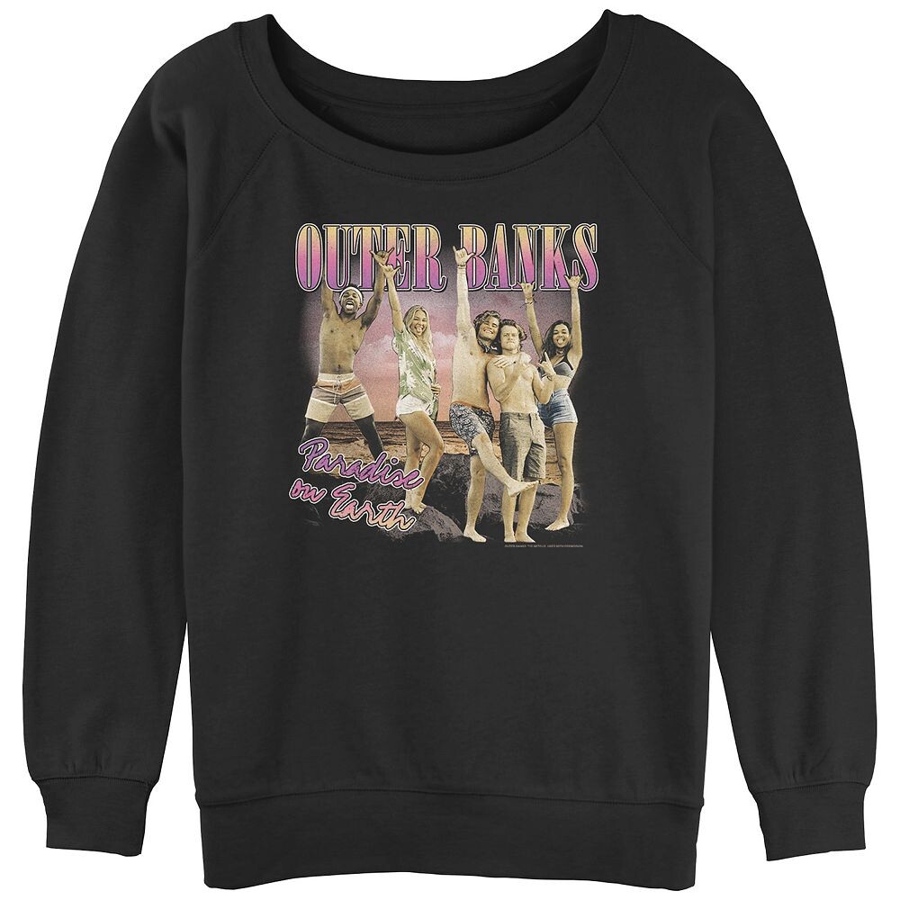 Пуловер с напуском из махровой ткани с рисунком Outer Banks Paradise On Earth для юниоров Licensed Character, черный
Пуловер с напуском из махровой ткани с рисунком Outer Banks Paradise On Earth для юниоров Licensed Character, черный