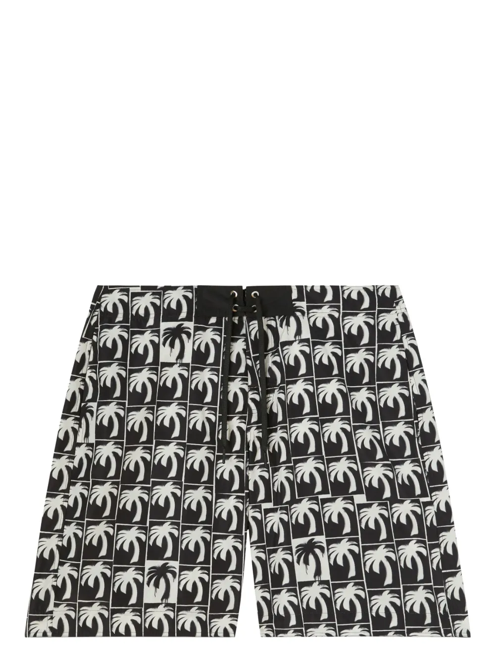 Плавки-шорты с логотипом PALM ANGELS, черный 
Плавки-шорты с логотипом PALM ANGELS, черный