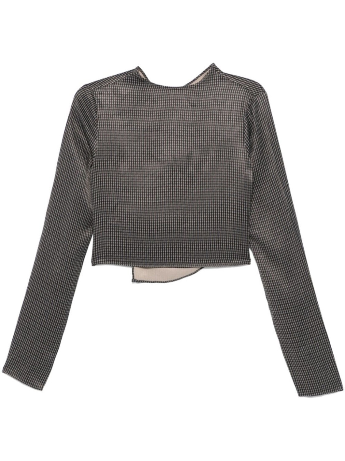 REMAIN рубашка в клетку с драпировкой, коричневый
REMAIN рубашка в клетку с драпировкой, коричневый