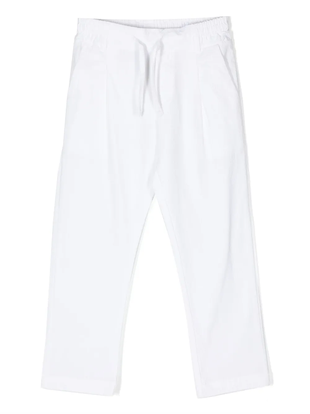 Прямые брюки с кулиской Paolo Pecora Kids, белый
Прямые брюки с кулиской Paolo Pecora Kids, белый