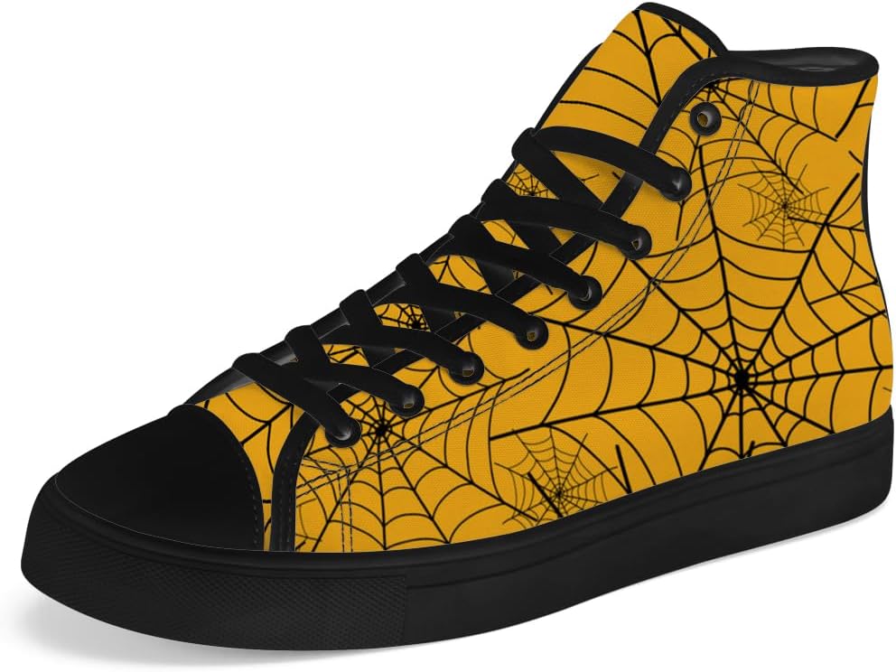 Кеды на высокой платформе chebing Spider Web из холщовой ткани для мужчин и женщин, высокие кроссовки на шнуровке, повседневная обувь, подарок для парня или девушки, оранжевый
Кеды на высокой платформе chebing Spider Web из холщовой ткани для мужчин и женщин, высокие кроссовки на шнуровке, повседневная обувь, подарок для парня или девушки, оранжевый