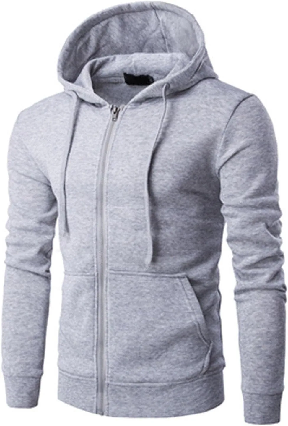 Мужская худи Slim Fit с молнией и карманами
Мужская худи Slim Fit с молнией и карманами