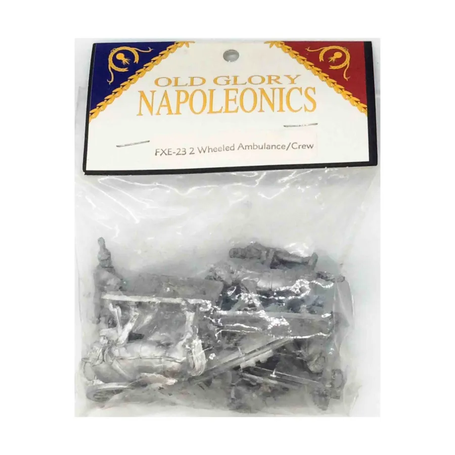 2-колесная машина скорой помощи с экипажем, Napoleonic - French Equipment (25mm)
2-колесная машина скорой помощи с экипажем, Napoleonic - French Equipment (25mm)