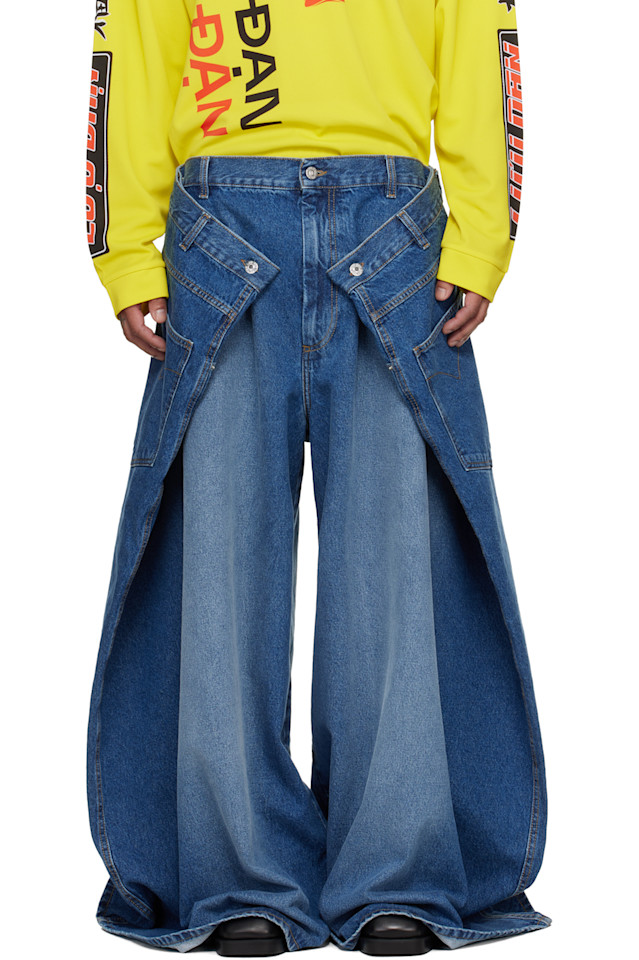 Lu'U Dan Синие макси x макси x макси джинсы
Lu'U Dan Синие макси x макси x макси джинсы