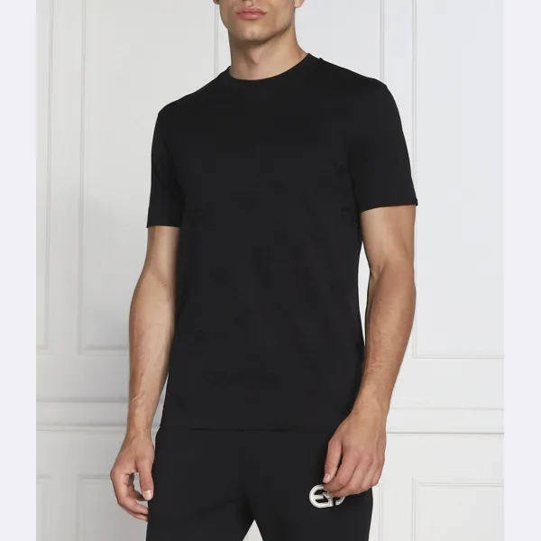 Облегающая футболка Emporio Armani, черный
Облегающая футболка Emporio Armani, черный