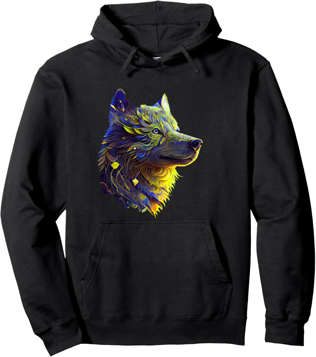 Яркая толстовка с абстрактным изображением головы волка и дикой природы Vivid Abstract Wolf Spirit Artwork, черный
Яркая толстовка с абстрактным изображением головы волка и дикой природы Vivid Abstract Wolf Spirit Artwork, черный