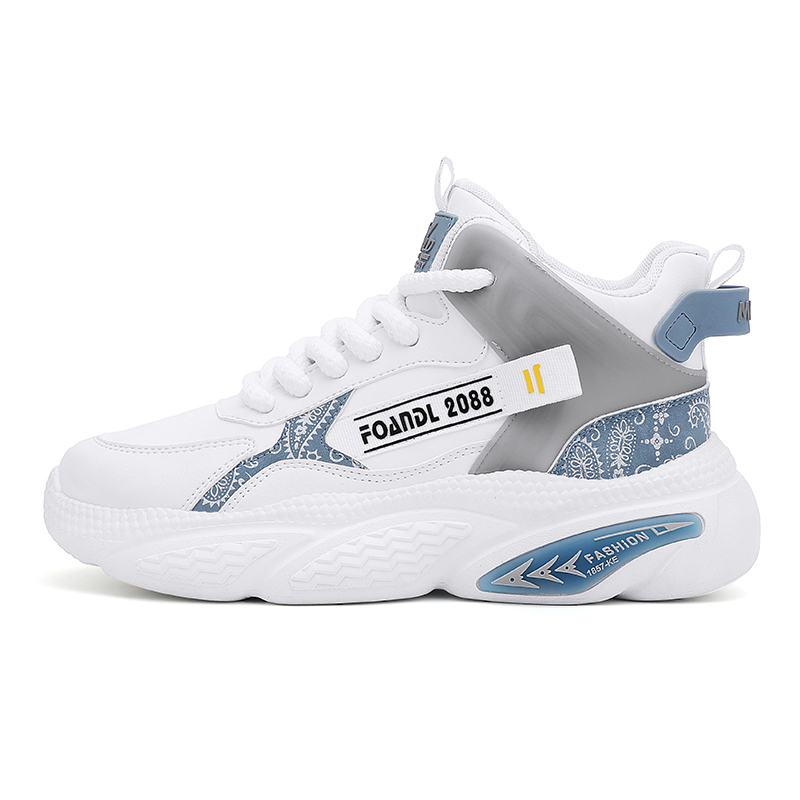 M.M Party Скользоустойчивые износостойкие кроссовки мид-топ Chunky мужские бело-синие, цвет White Blue
M.M Party Скользоустойчивые износостойкие кроссовки мид-топ Chunky мужские бело-синие, цвет White Blue