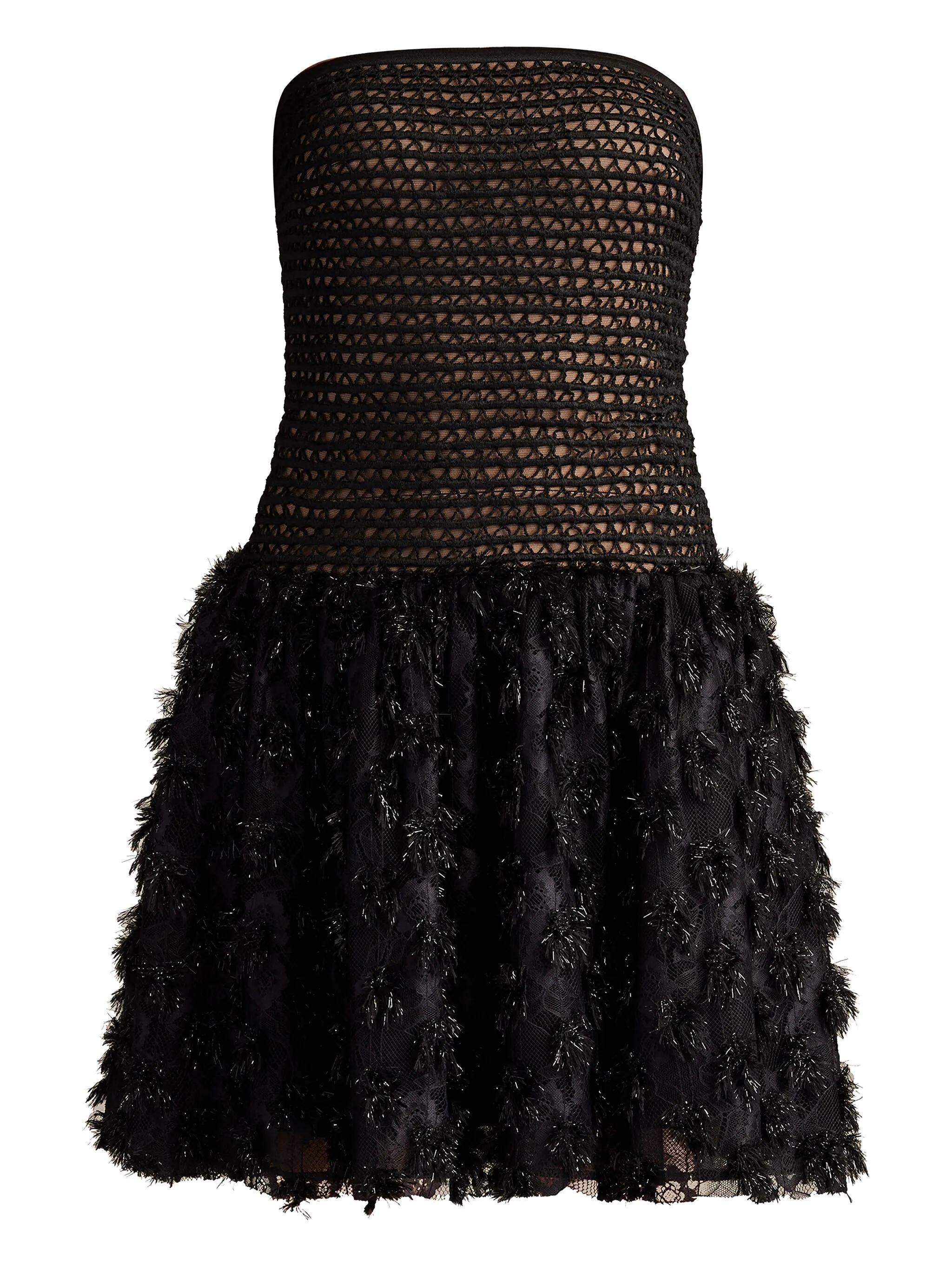 Платье Lula без бретелей Tadashi Shoji, черный
Платье Lula без бретелей Tadashi Shoji, черный