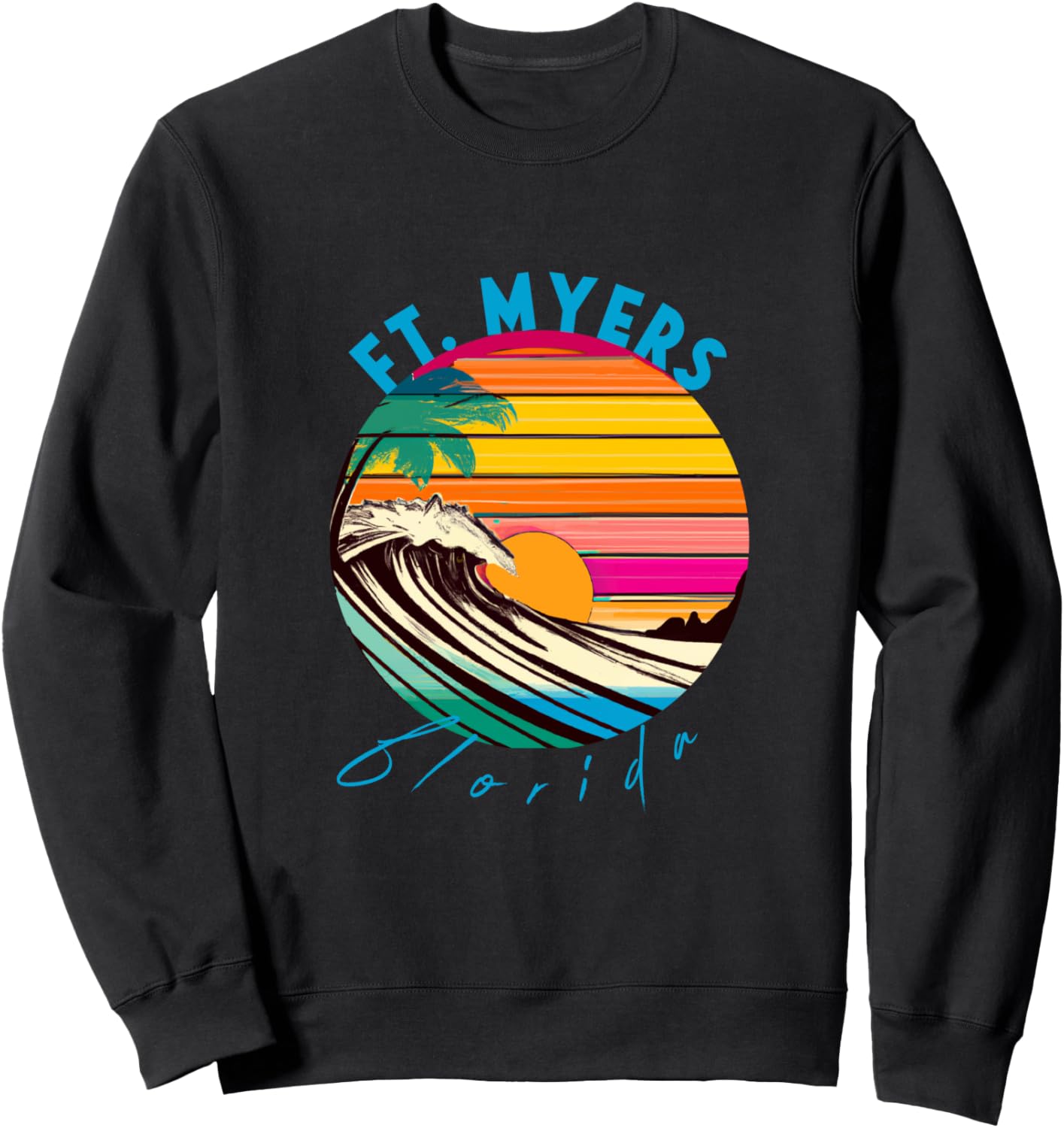 Толстовка в стиле ретро 1980-х годов для пляжа Флориды, Форт-Майерс Ft. Myers Retro Beach Accessories, черный
Толстовка в стиле ретро 1980-х годов для пляжа Флориды, Форт-Майерс Ft. Myers Retro Beach Accessories, черный