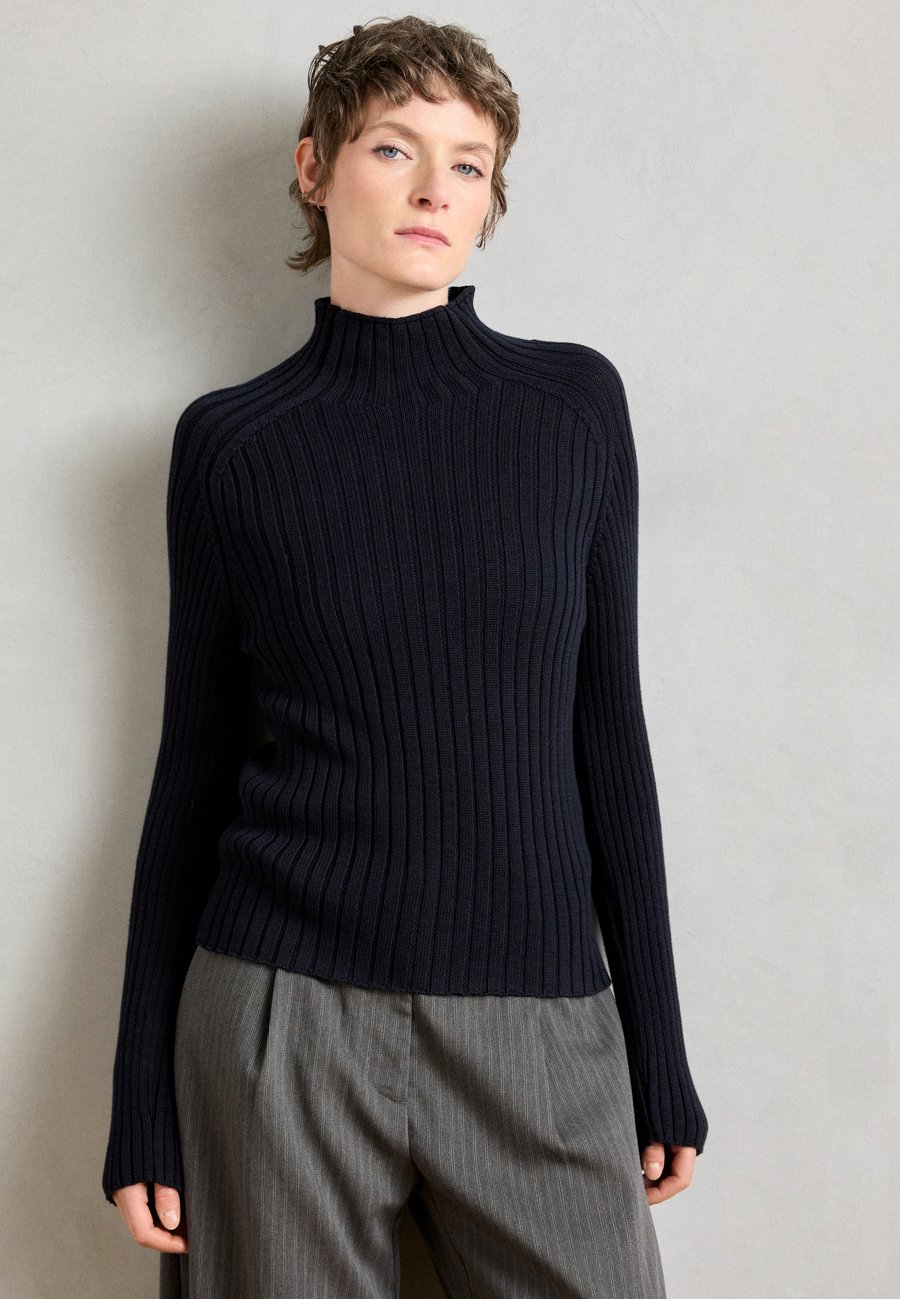 Джемпер Marc O'Polo LONGSLEEVE STAND UP COLLAR, Deep Night Blue/Dark Blue
Джемпер Marc O'Polo LONGSLEEVE STAND UP COLLAR, Deep Night Blue/Dark Blue