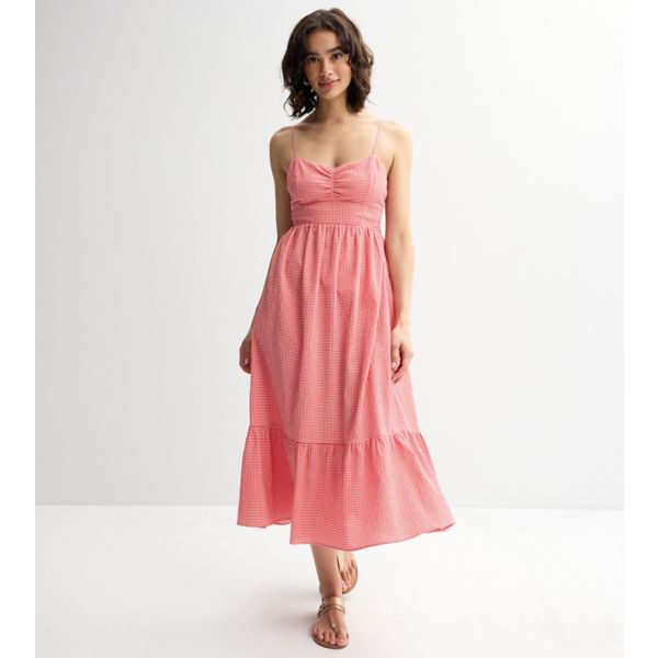 Юношеское макси-платье с тонкими бретелями Rewind, цвет red gingham
Юношеское макси-платье с тонкими бретелями Rewind, цвет red gingham