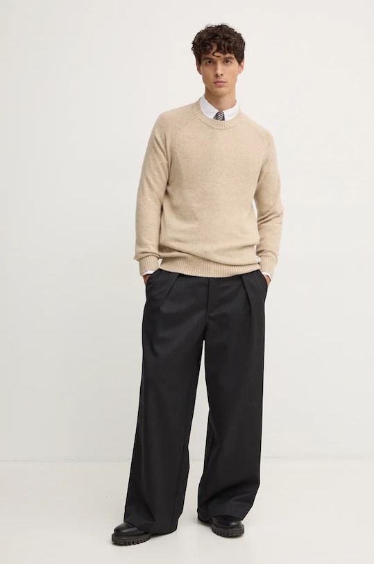 Свитер с добавлением шерсти CRED Pepe Jeans, бежевый
Свитер с добавлением шерсти CRED Pepe Jeans, бежевый