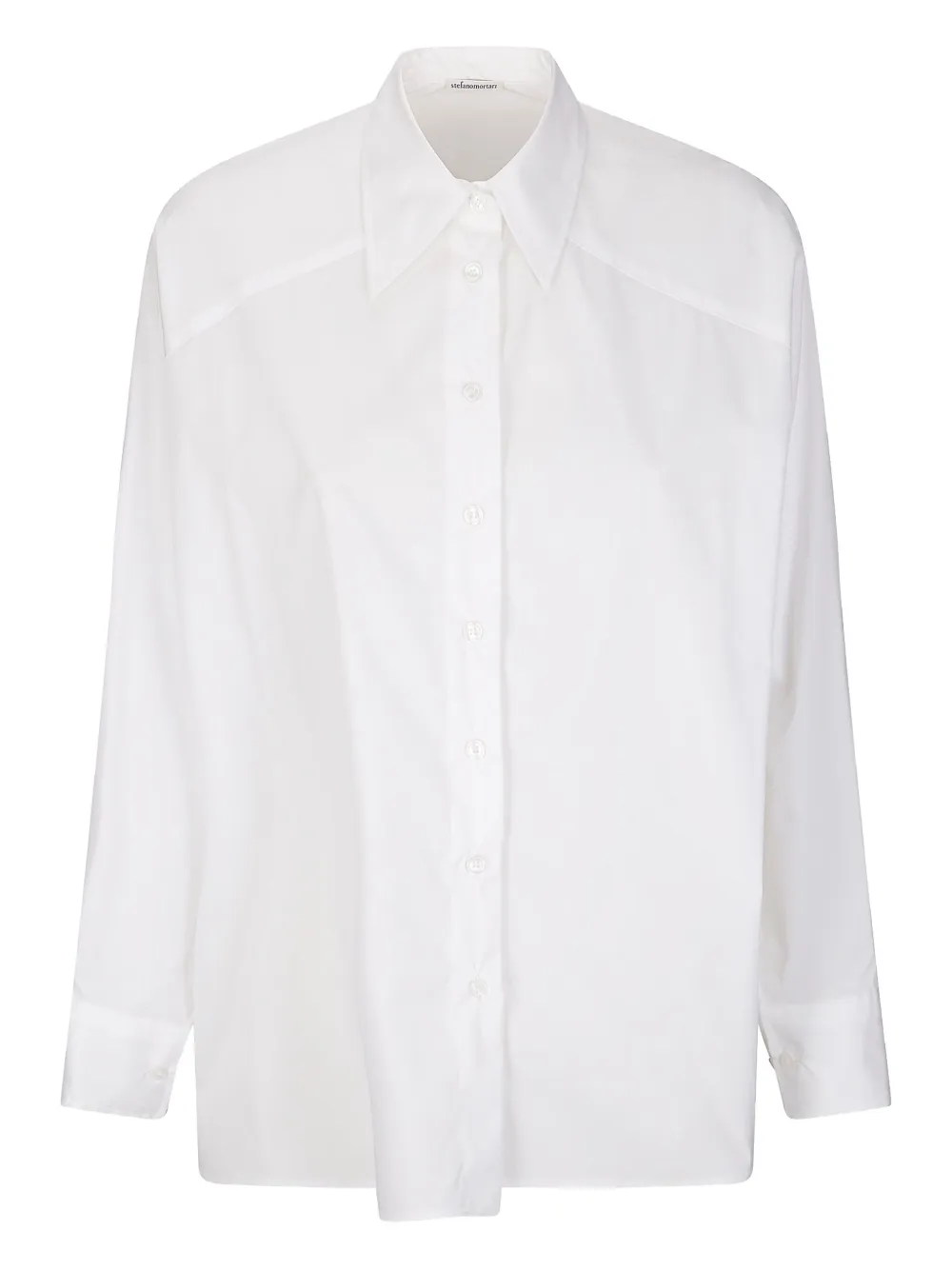 Рубашка с заостренным воротником Stefano Mortari, белый
Рубашка с заостренным воротником Stefano Mortari, белый