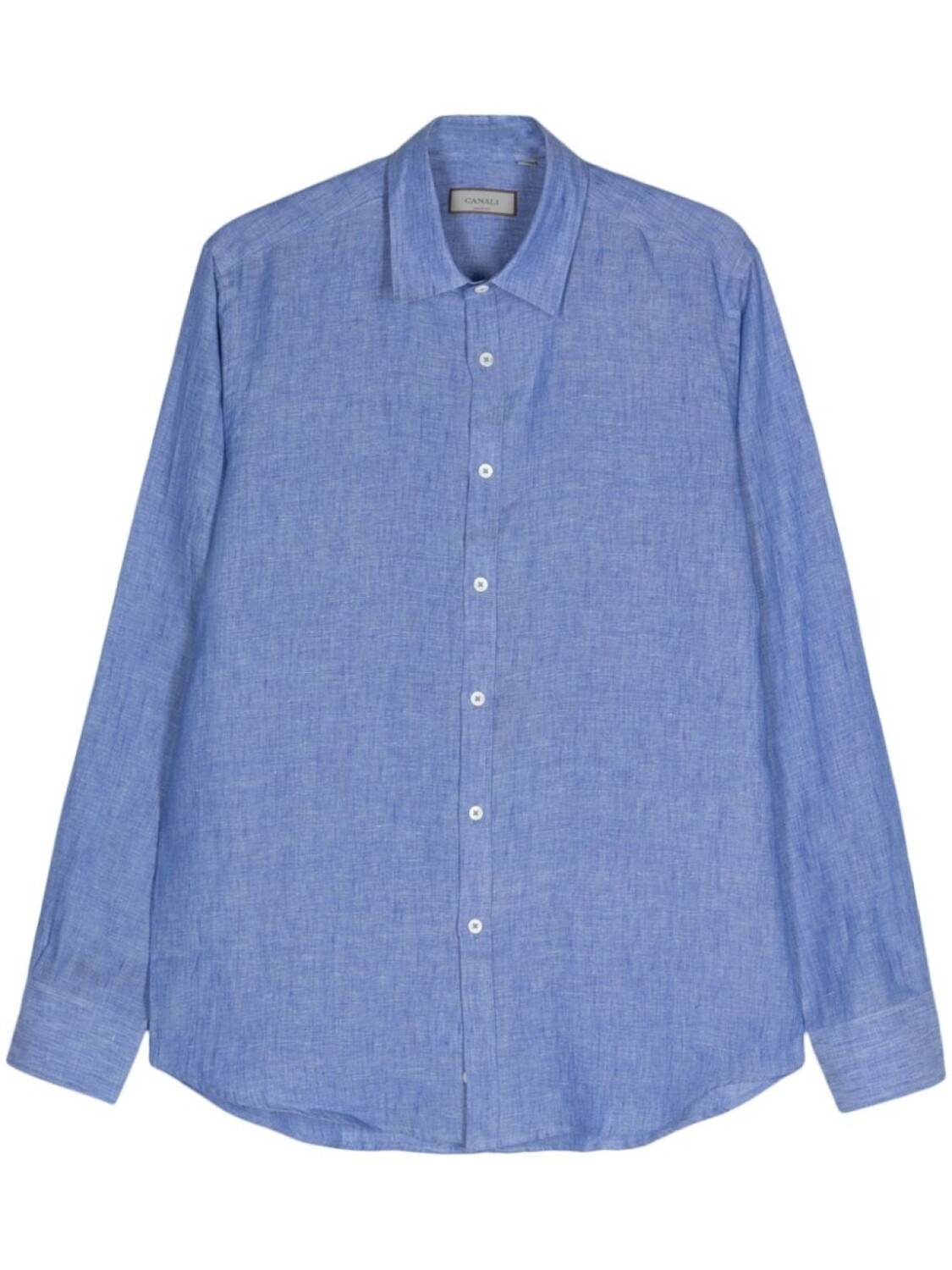 Canali льняная рубашка с длинными рукавами, синий
Canali льняная рубашка с длинными рукавами, синий