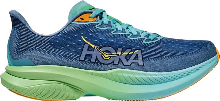 Кроссовки Mach 6 Wide 'Dusk Shadow', синий
Кроссовки Mach 6 Wide 'Dusk Shadow', синий