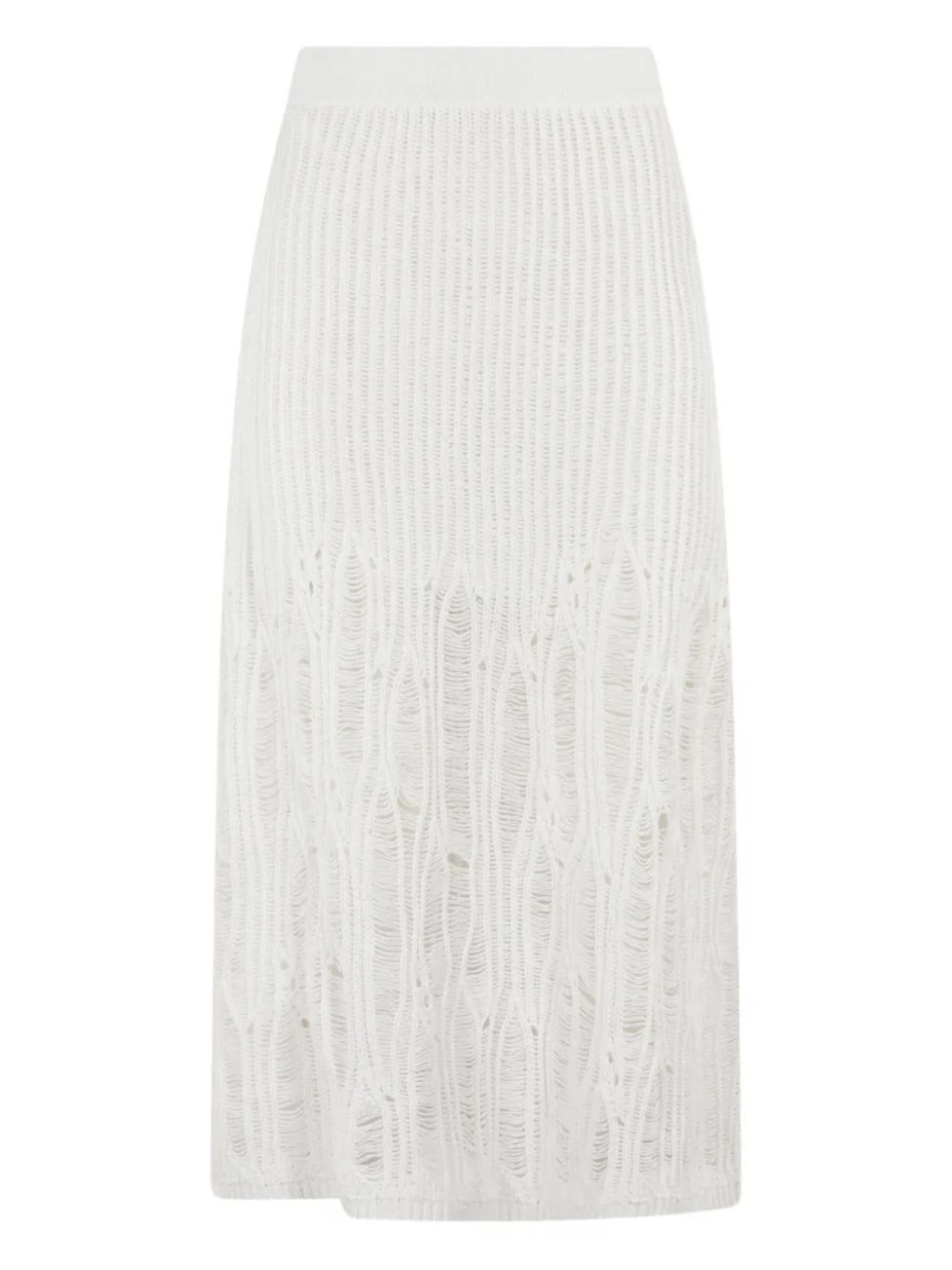 Юбка миди трикотажного дизайна IRO, белый
Юбка миди трикотажного дизайна IRO, белый